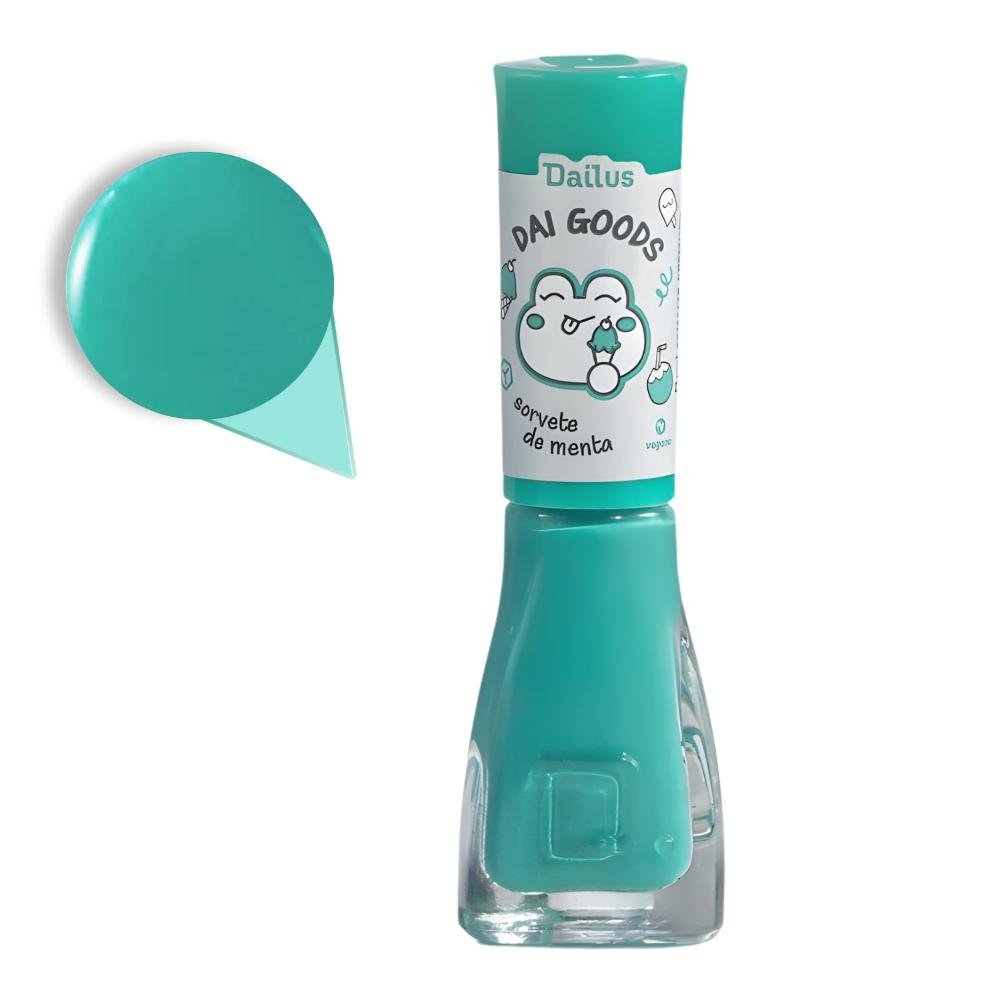 Esmalte Cremoso Dailus Dai Goods Sorvete De Menta 8ml Sorvete De Menta 3