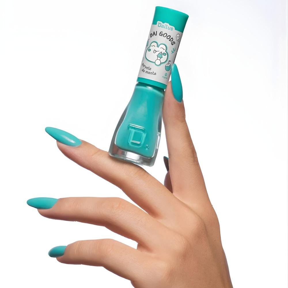 Esmalte Cremoso Dailus Dai Goods Sorvete De Menta 8ml Sorvete De Menta 4