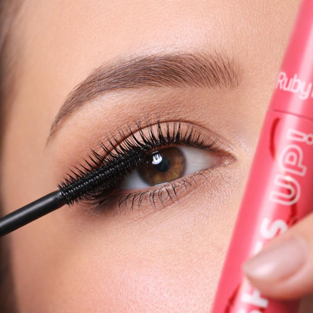 Máscara Para Cílios Ruby Rose Lashes Up! Long Master Alonga e Define Hb-e2006 Preto 3