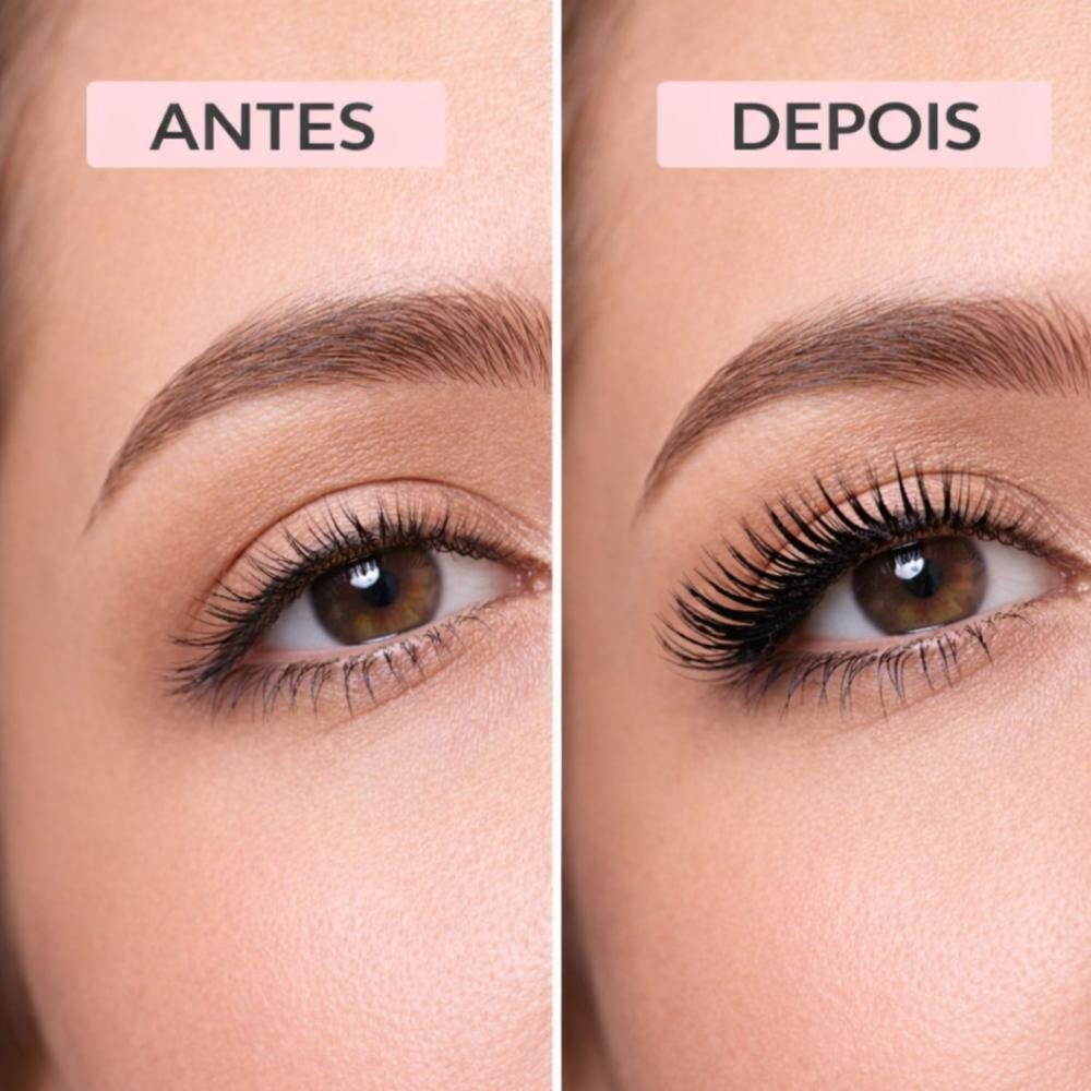 Máscara Para Cílios Ruby Rose Lashes Up! Long Master Alonga e Define Hb-e2006 Preto 4