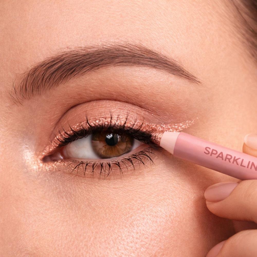 Lápis De Olhos Ruby Rose Sparkling Eyes Copper Liner Hb-e2401-3 Copper Liner 4