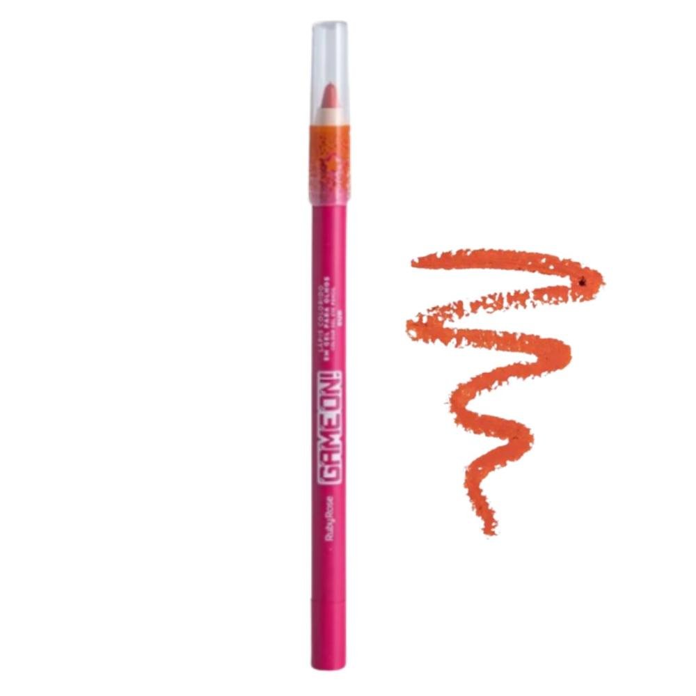 Lápis Colorido Em Gel Para Olhos Ruby Rose Game On Run Hb-2400-5 Run 5