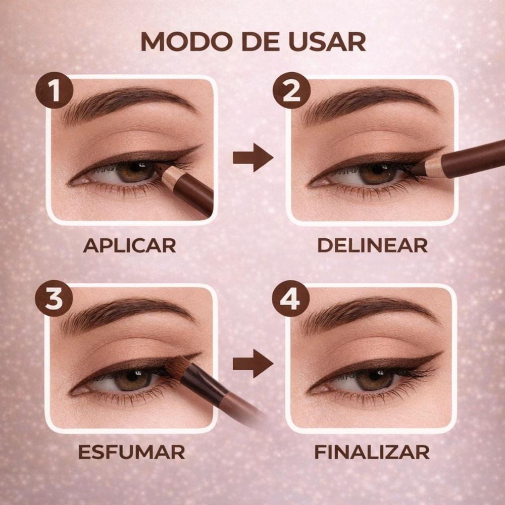 Lápis Colorido Em Gel Para Olhos Ruby Rose Game On Quit Hb-2400-6 Quit 5