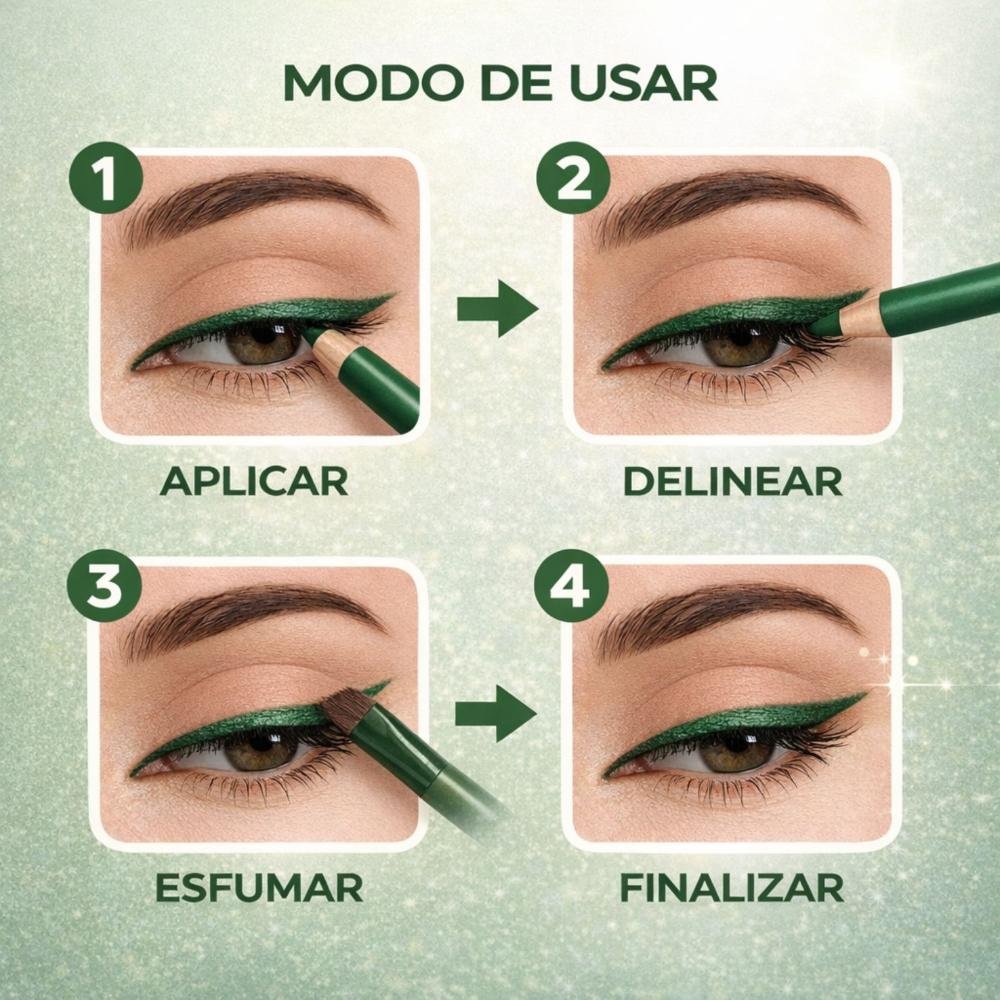 Lápis Colorido Em Gel Para Olhos Ruby Rose Game On Jump Hb-2400-2 Jump 5