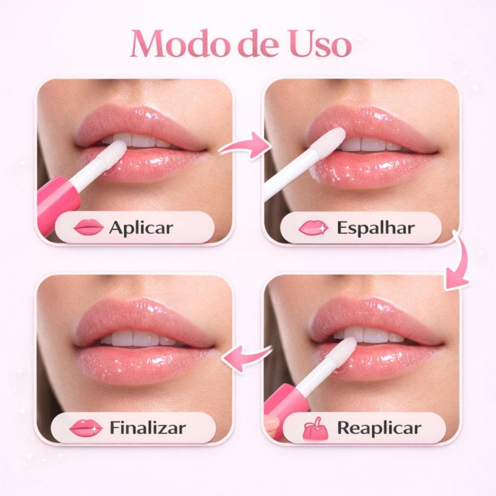 Lip Oil Luisance Frapê De Coco Ref.:L3281 Frapê De Coco 8