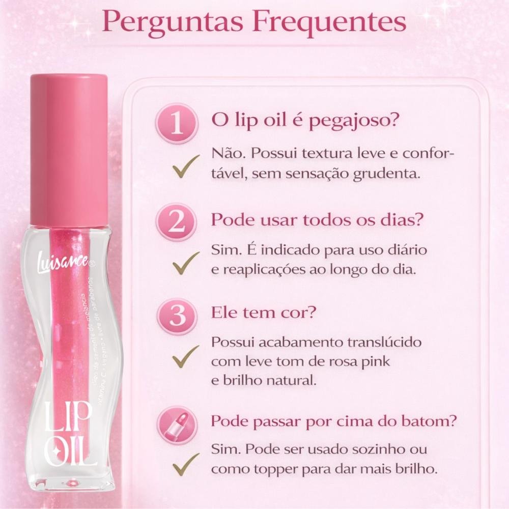 Lip Oil Luisance Melancia Fresh Ref.:L3281 Melancia Fresh 9