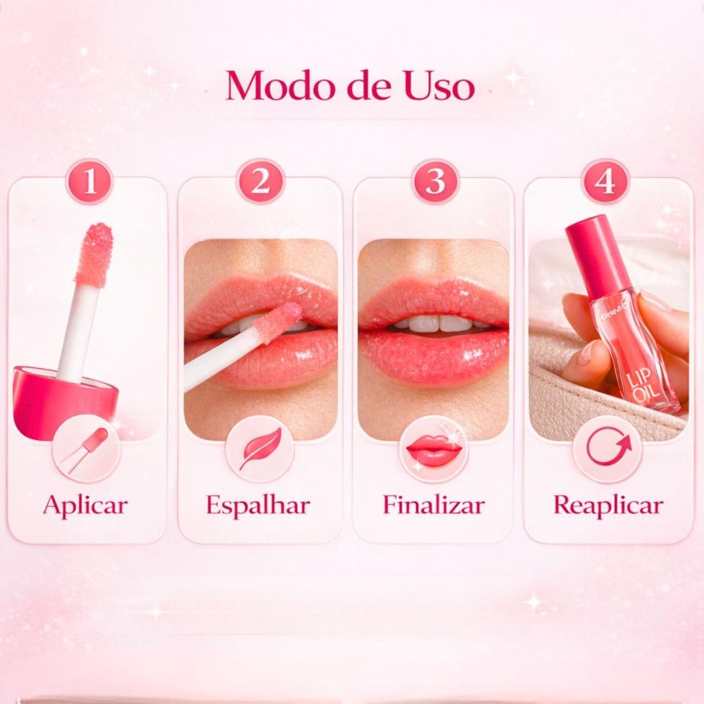 Lip Oil Luisance Néctar De Morango Ref.:L3281 Néctar De Morango 8