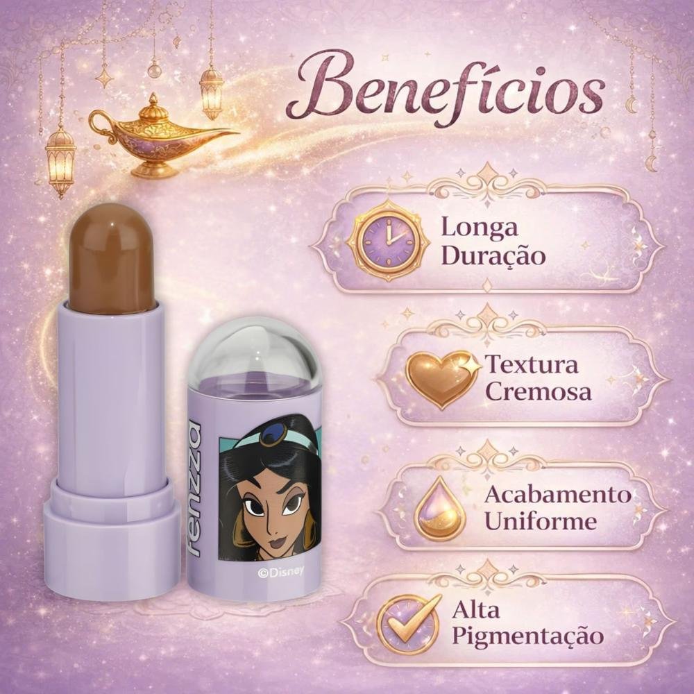 Contorno Stick Fenzza Disney Princesa Jasmine Lamp Dis109 Lamp 2