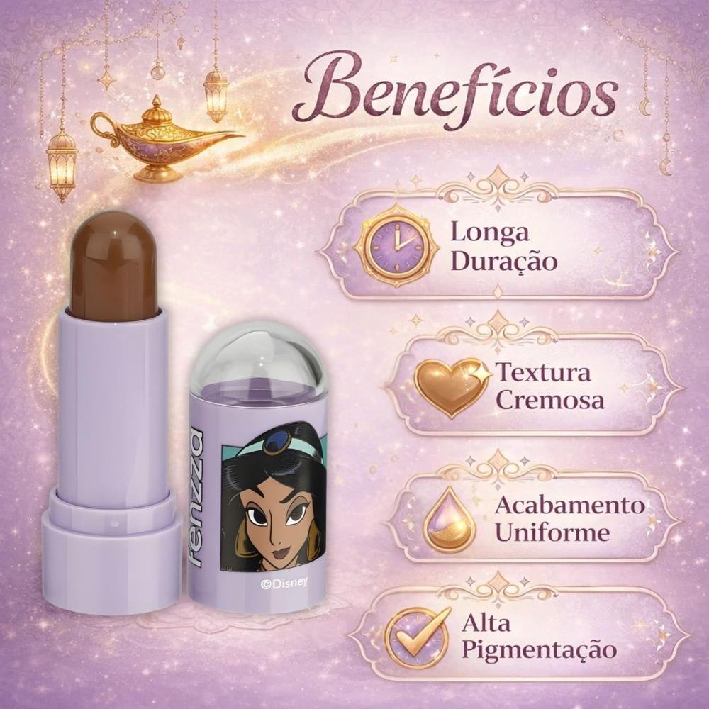 Contorno Stick Fenzza Disney Princesa Jasmine Genie Dis109 Genie 6