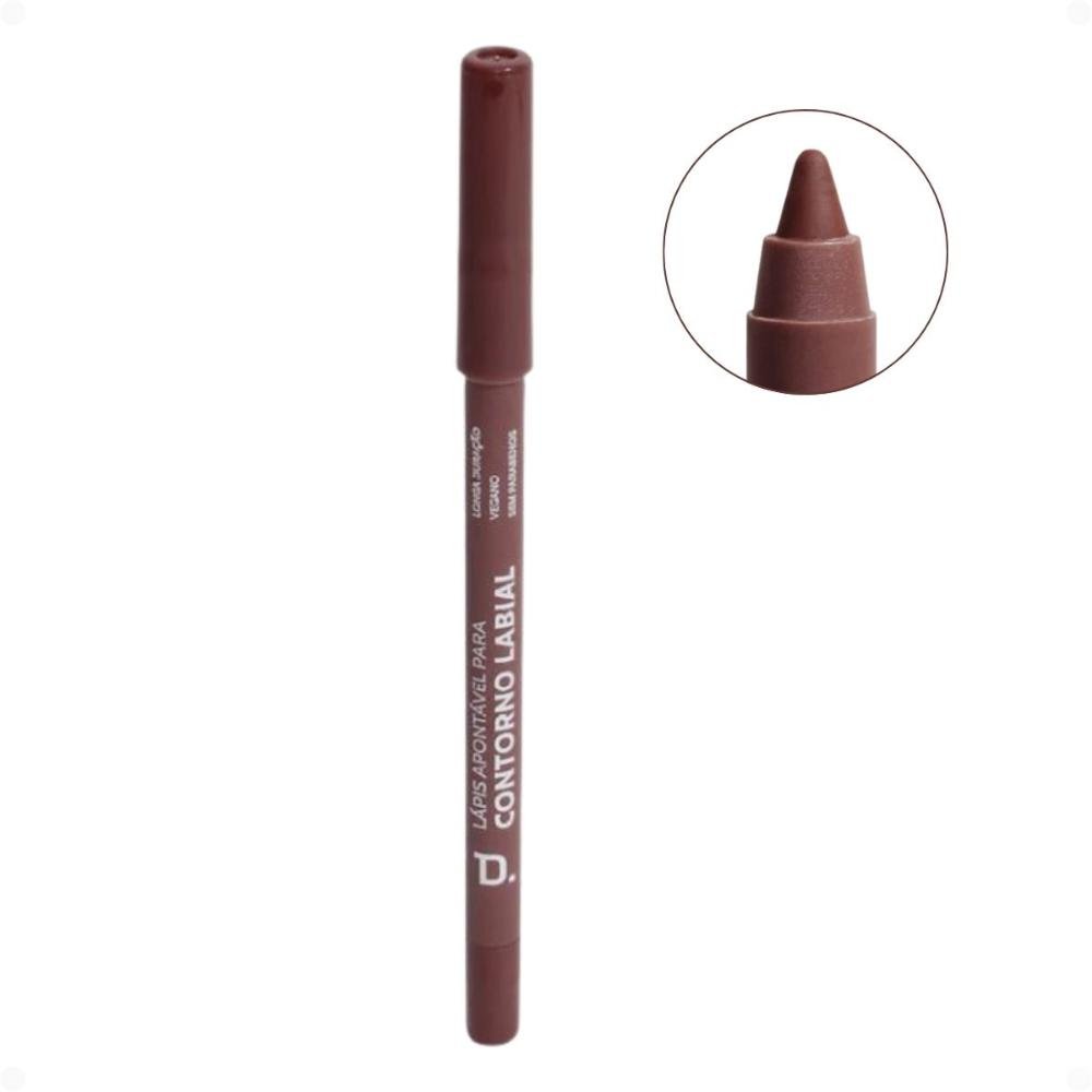 Lápis Para Contorno Labial Dailus Apontável Cacau