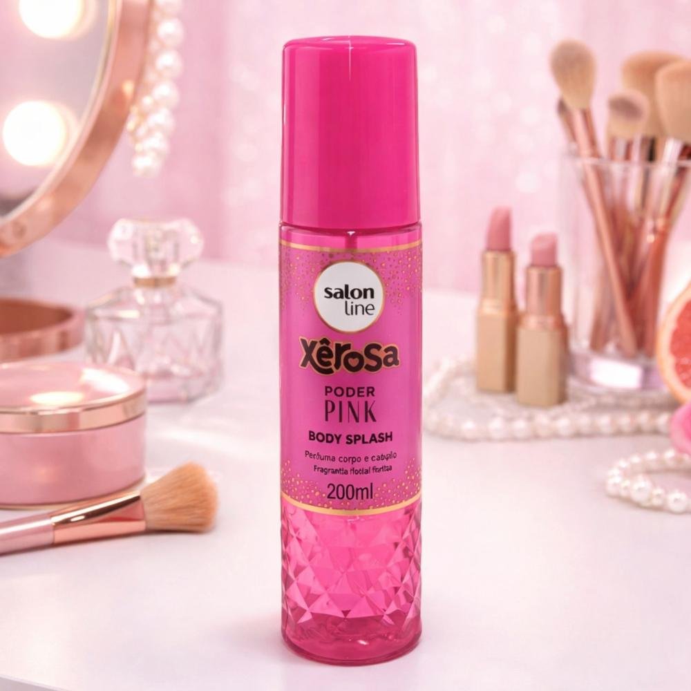 Body Splash Cabelo e Corpo Salon Line Xêrosa Poder Pink 200ml 200ml 6