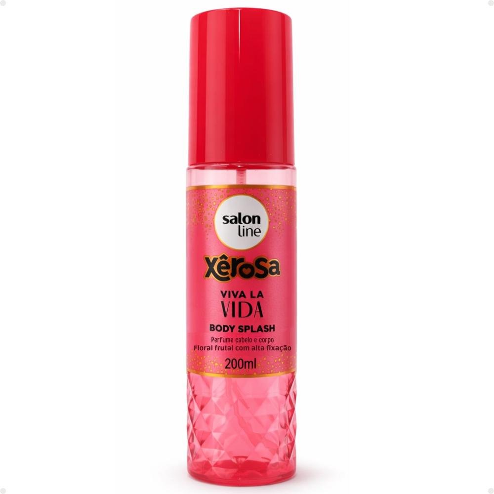 Body Splash Cabelo e Corpo Salon Line Xêrosa Viva La Vida 200ml 200ml 5