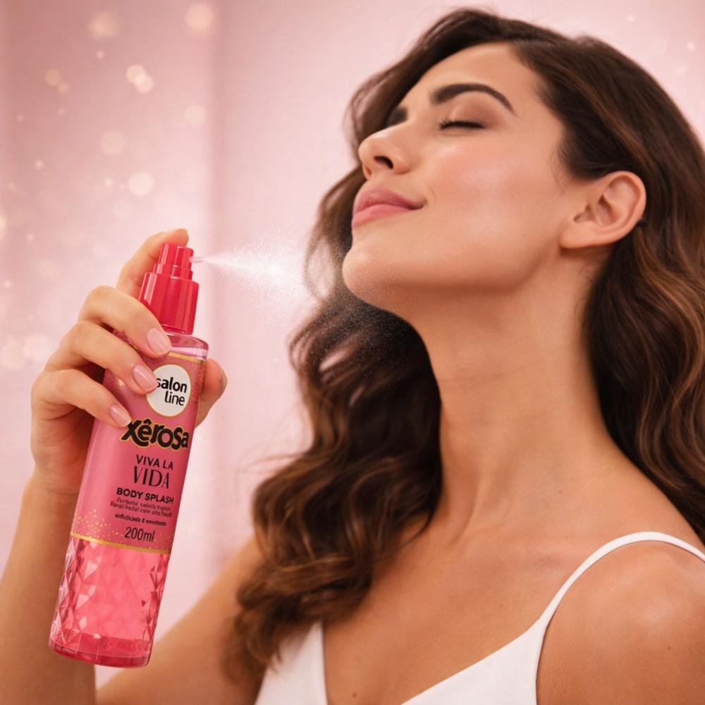Body Splash Cabelo e Corpo Salon Line Xêrosa Viva La Vida 200ml 200ml 9