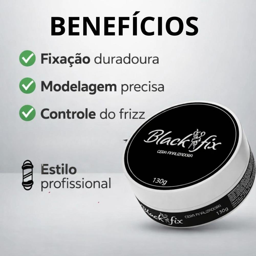 Cera Finalizadora Black Fix 130g 130g 2