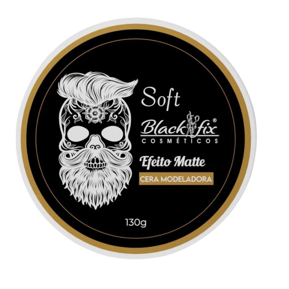 Cera Modeladora Black Fix Efeito Matte 130g