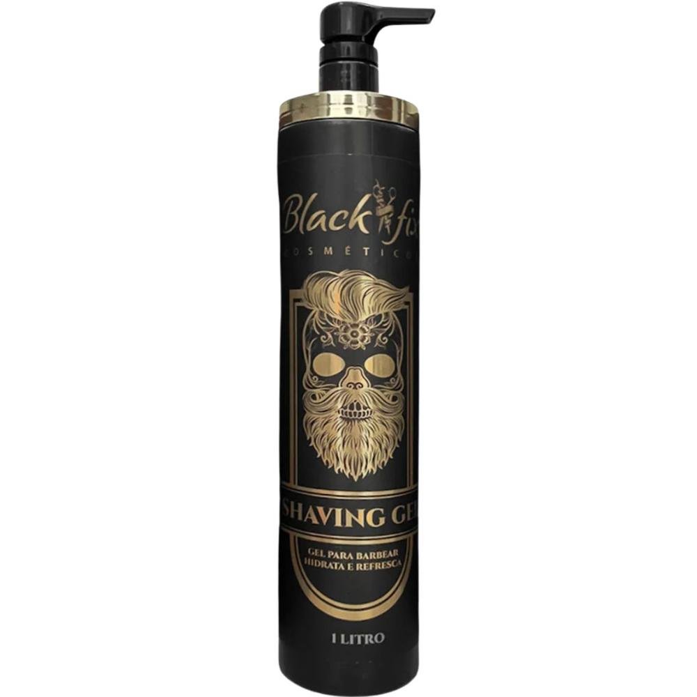 Black Fix Gel Para Barbear Shaving Gel 1L