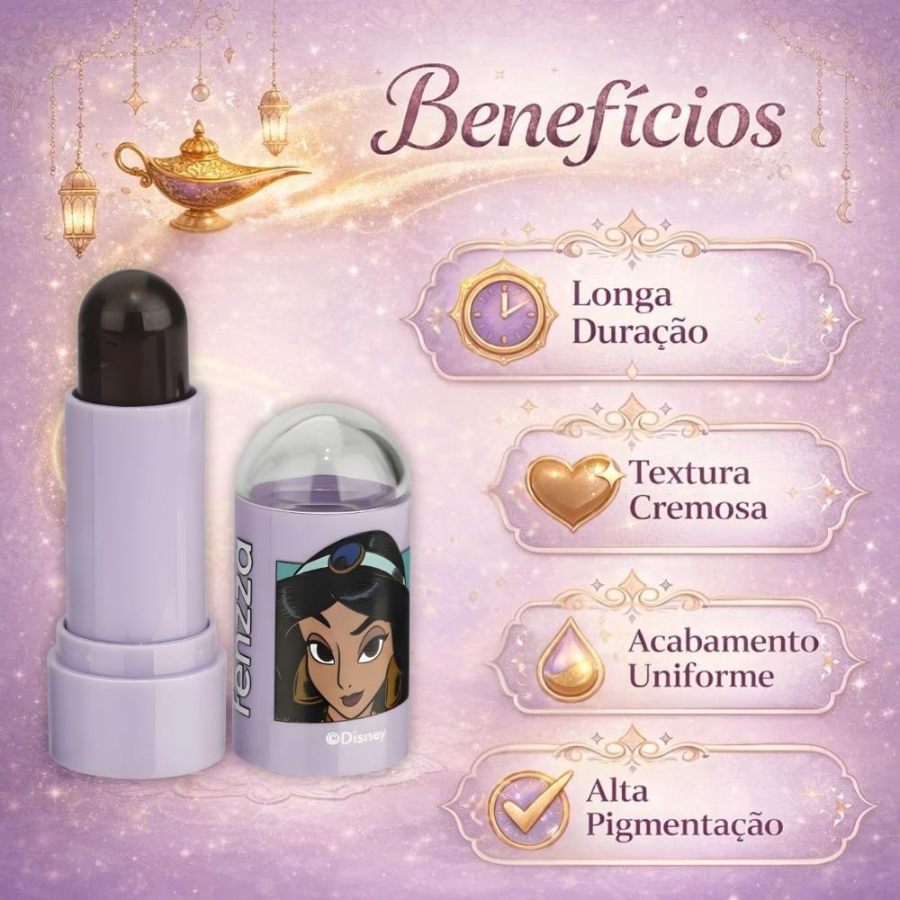Contorno Stick Fenzza Disney Princesa Jasmine Agrabah Dis109 Agrabah 2