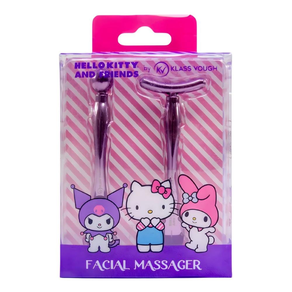 Kit com 2 Massageadores Facial Massager Hello Kitty and Friends by Klass Vough MSHK-02 ÚNICO 2