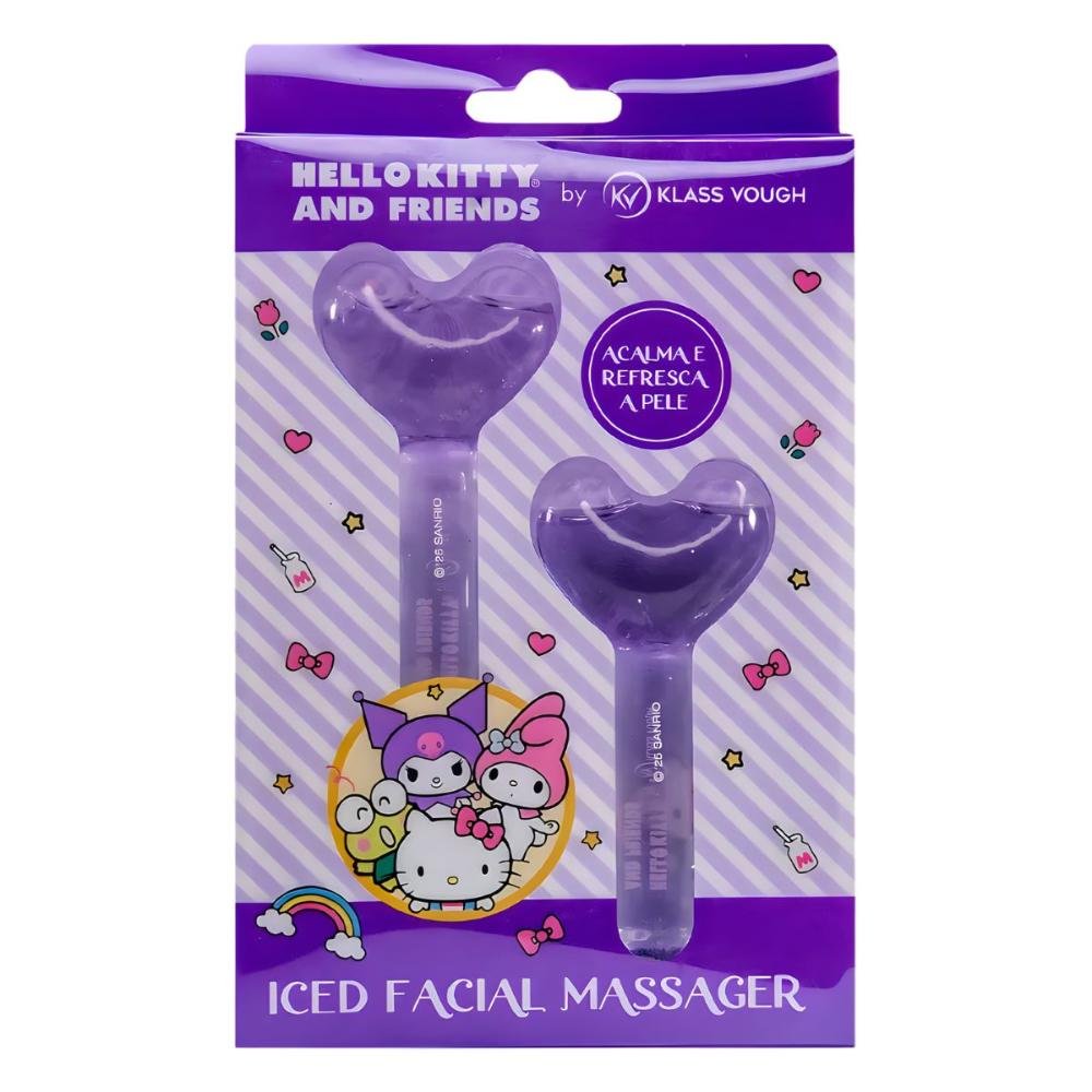 Kit com 2 Massageadores Faciais Iced Facial Massager Hello Kitty and Friends by Klass Vough GLHK-01 ÚNICO 2