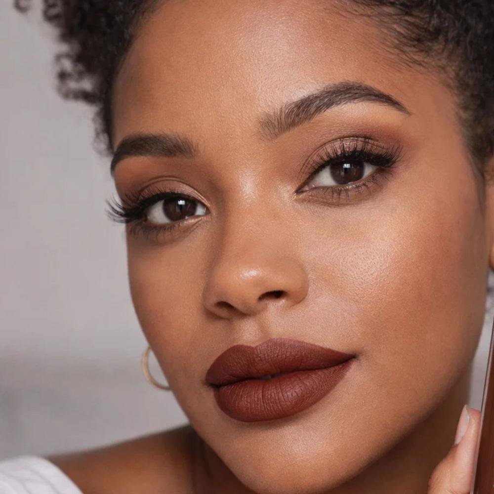 Batom Líquido Matte Fenzza Disney Princesa Tiana Dis108 ÚNICO 3