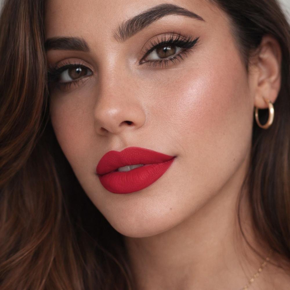 Batom Líquido Matte Fenzza Disney Princesa Jasmine Dis108 Jasmine 3