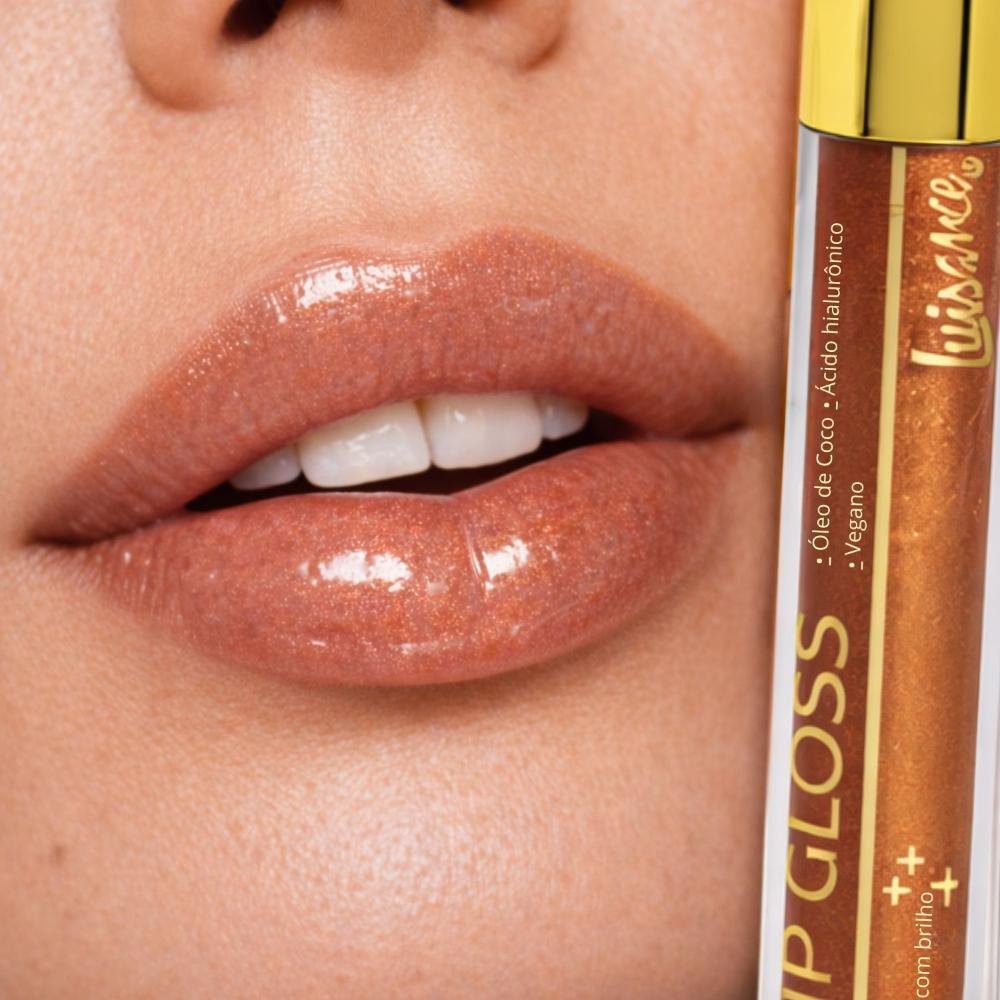 Lip Gloss Com Brilho Luisance Amber Ref.: L3279 Amber 4