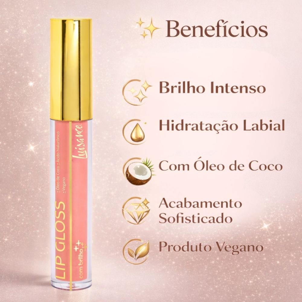 Lip Gloss Com Brilho Luisance Model Ref.: L3279 Model 2