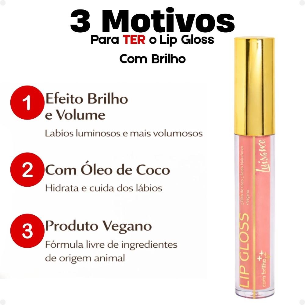 Lip Gloss Com Brilho Luisance Model Ref.: L3279 Model 7