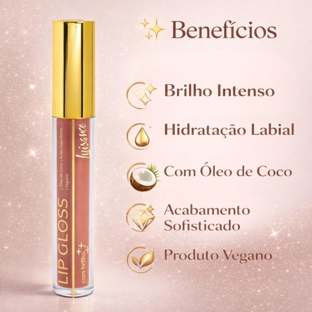 Lip Gloss Com Brilho Luisance Seda Ref.: L3279 Seda 2