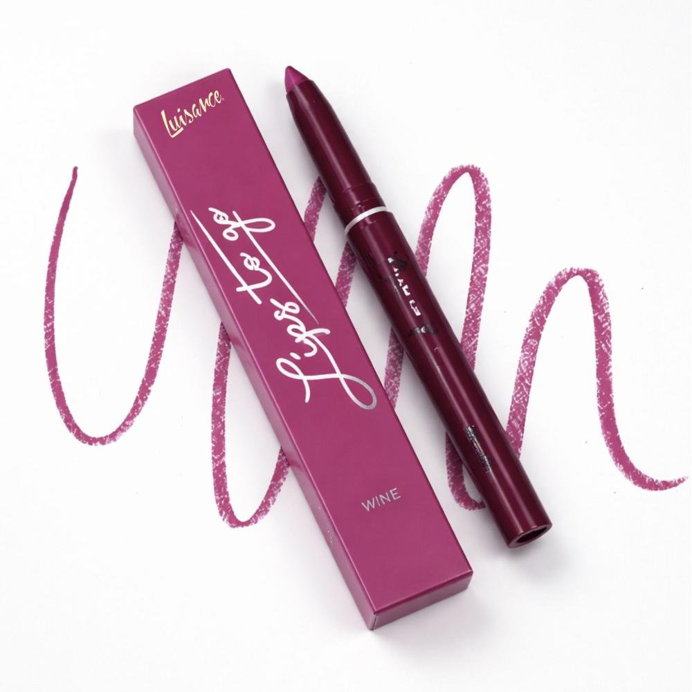 Lápis batom Retrátil Luisance Lips To Go Wine Ref.:L7008 Wine 3