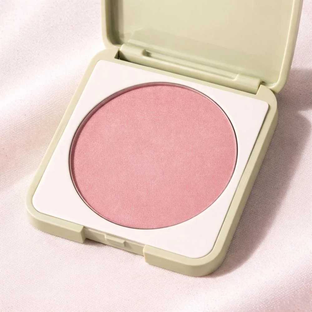 Blush Compacto Ruby Rose Silk Skin Natural Flush Dusty Rose Hb-t1001-5 Dusty Rose 4