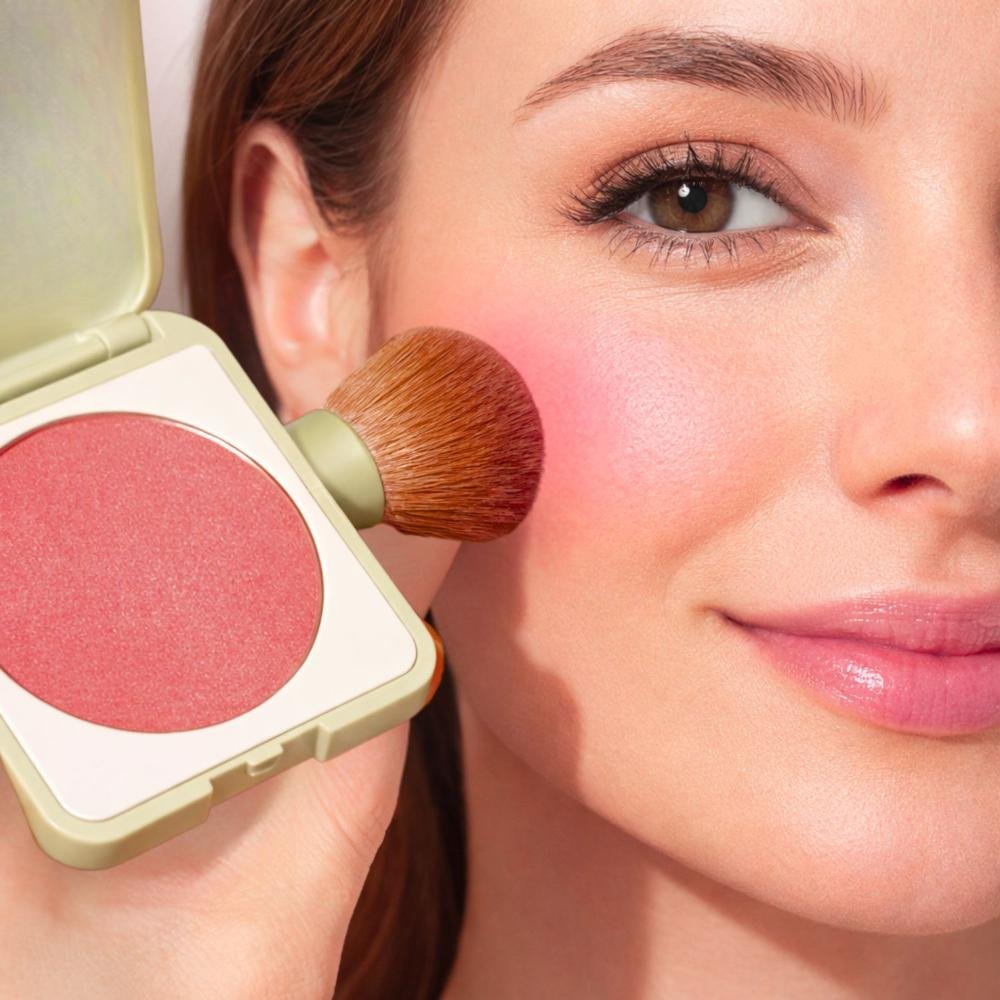 Blush Compacto Ruby Rose Silk Skin Natural Flush Grape Veil Hb-t1001-6 Grape Veil 5