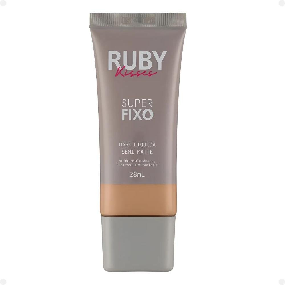 Base Líquida Ruby Kisses Super Fixo Semi-Matte cor 131 28ml Cor 131 2
