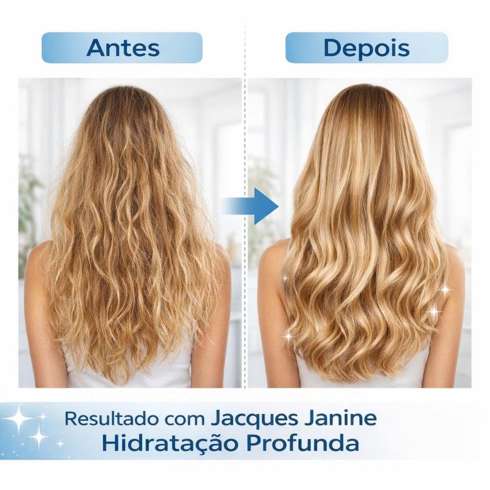 Kit Jacques Janine Hidrataçâo Profunda: Shampoo, Condicionador e Máscara Capilar 80g ÚNICO 4