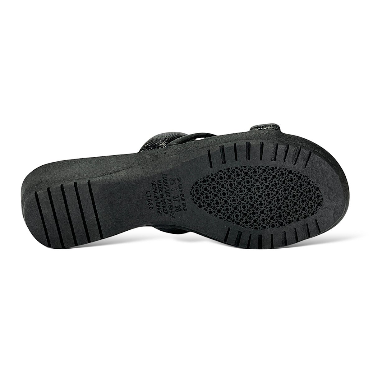 Tamanco Campesí Anabela Comfort CP083 Preto Preto 6