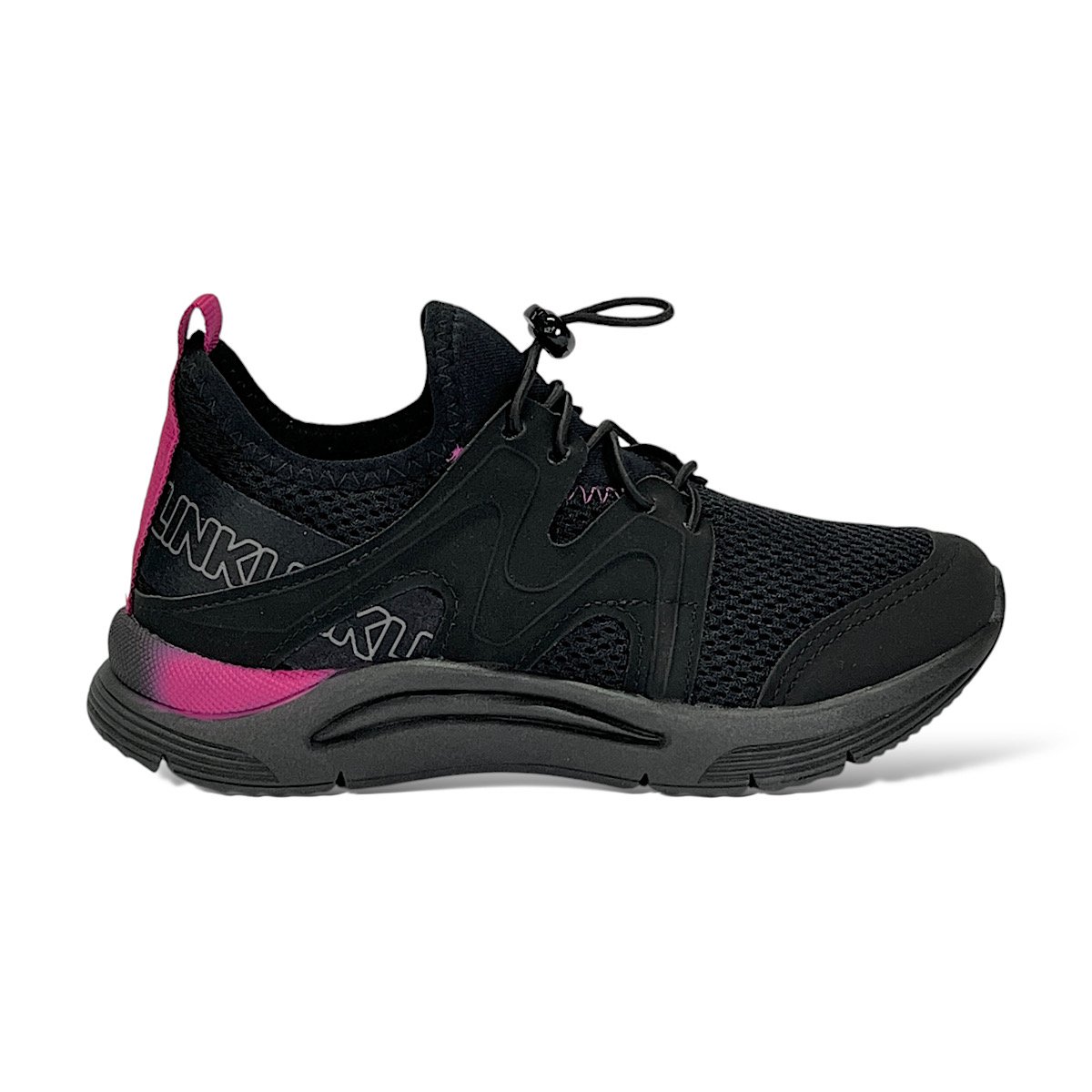Tênis Klin Infantil New Sport 480020 Preto/Pink