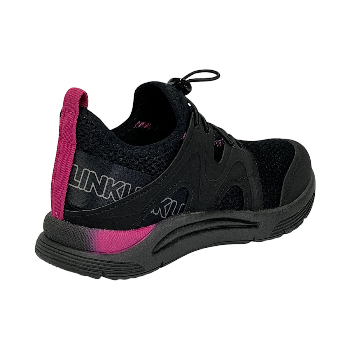 Tênis Klin Infantil New Sport 480020 Preto/Pink Preto/Rosa 5