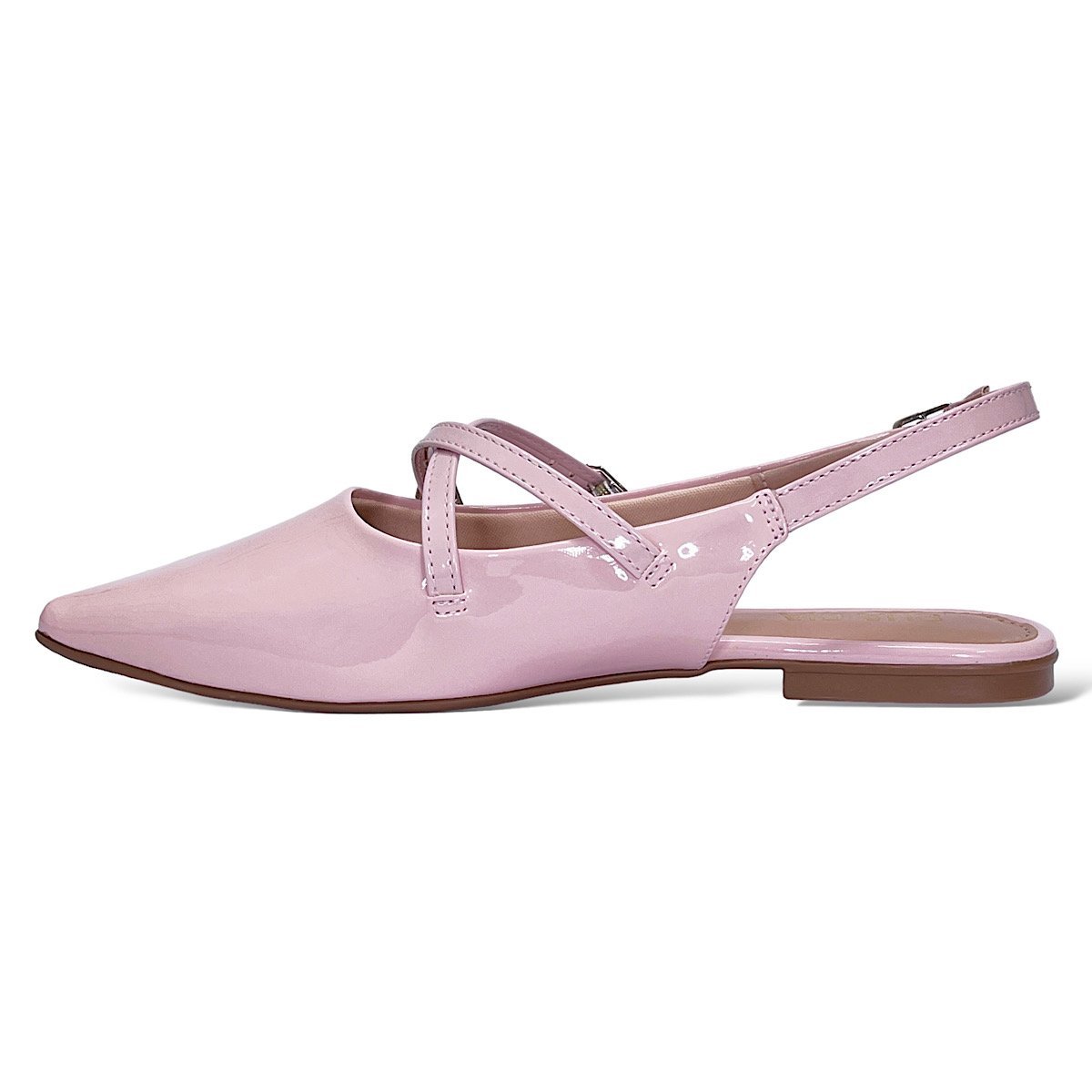 Sapatilha Sua Cia Slingback Verniz 8189.15609 Rosa Rosa 3