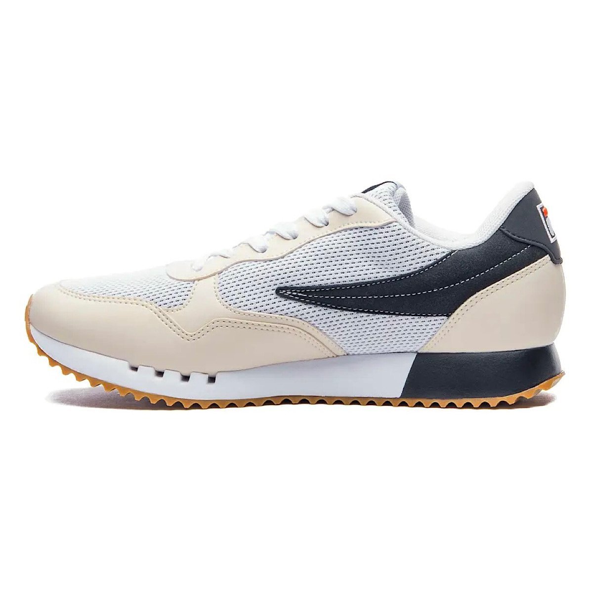 Tênis Fila Euro Jogger Sport II Masculino Bege/Preto Bege/Preto 2