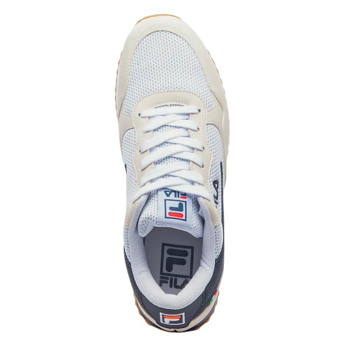 Tênis Fila Euro Jogger Sport II Masculino Bege/Preto Bege/Preto 3