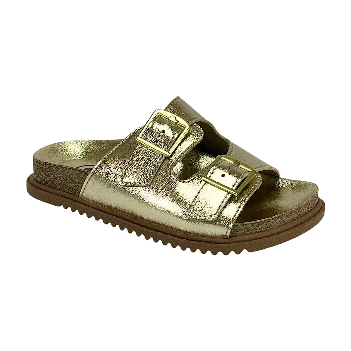 Tamanco Molekinha Infantil Casual 2357.103 Dourado