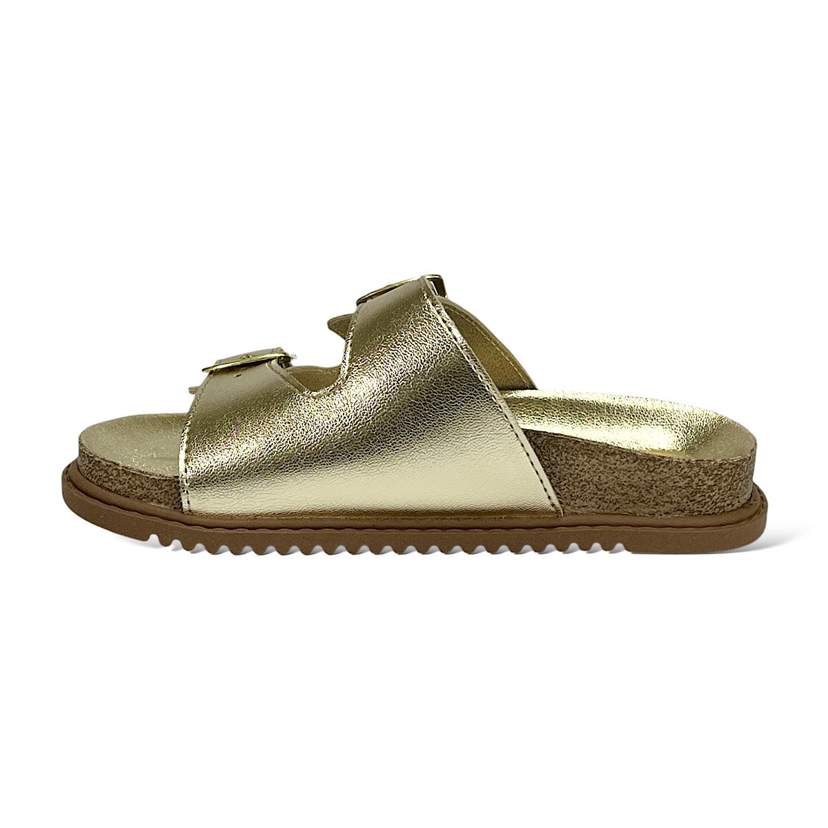Tamanco Molekinha Infantil Casual 2357.103 Dourado Dourado 3