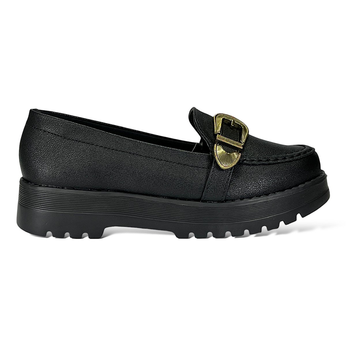 Sapato Modare Mocassim Feminino 7397.105 Preto Preto 2