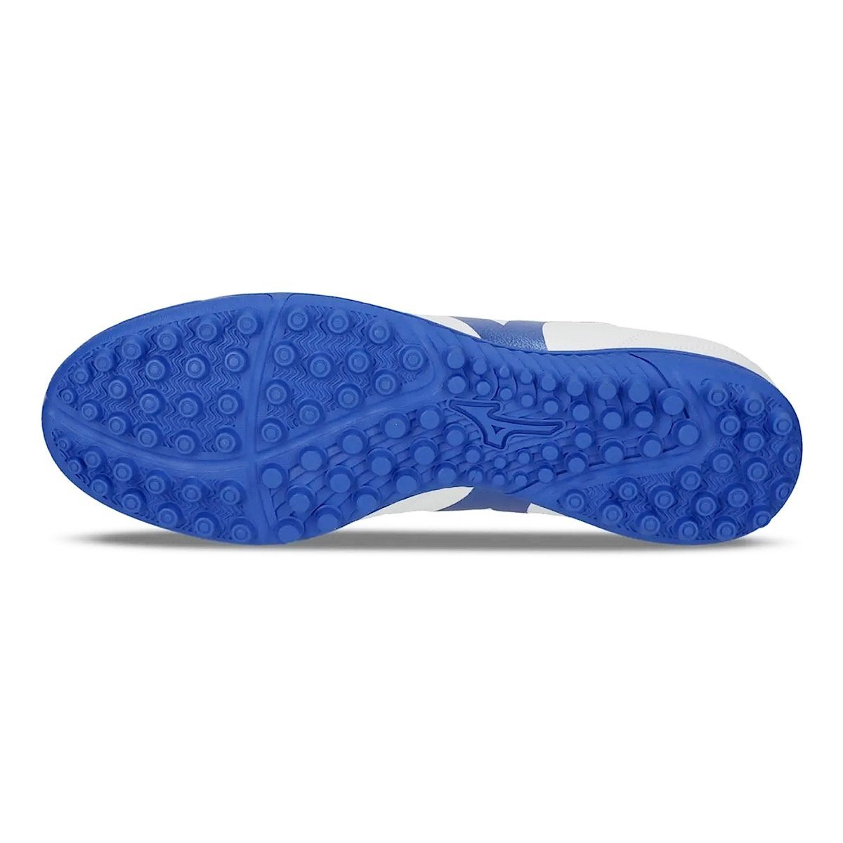 Chuteira Mizuno Society Morelia Club AS 107681681 Branco/Azul/Dourado Branco/Azul 5