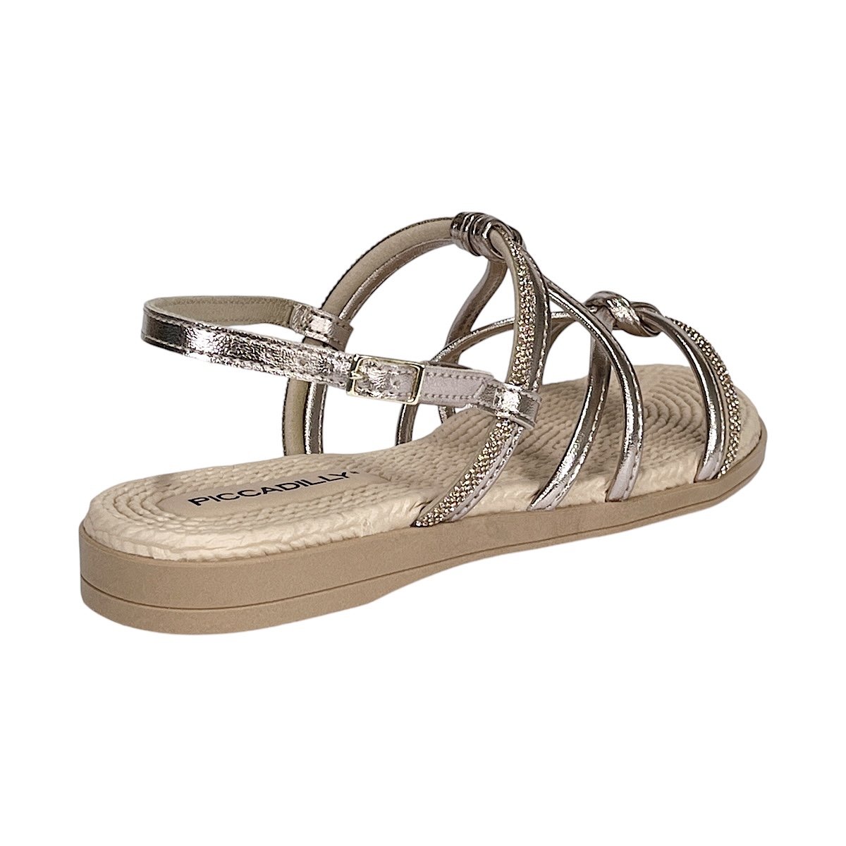 Sandália Piccadilly Rasteira Adla 513011 Ouro Rosado Ouro Rosado 5