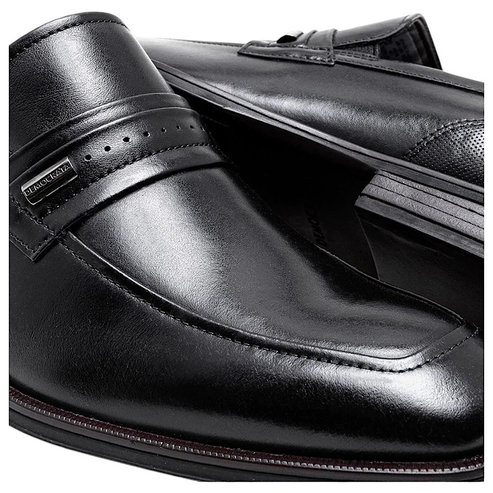 Sapato Democrata Metropolitan Clooney 495104 Preto Preto 3