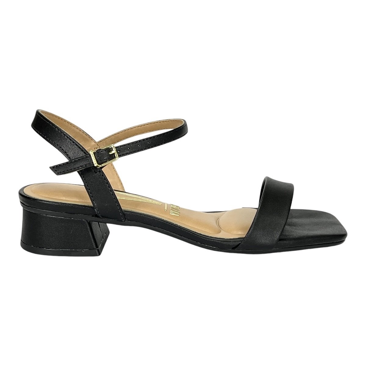 Sandália Vizzano Salto Baixo 6454.111 Preto Preto 2