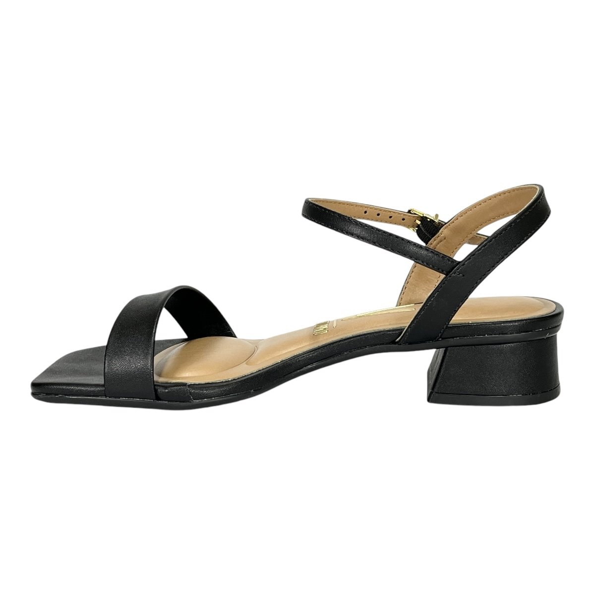 Sandália Vizzano Salto Baixo 6454.111 Preto Preto 3