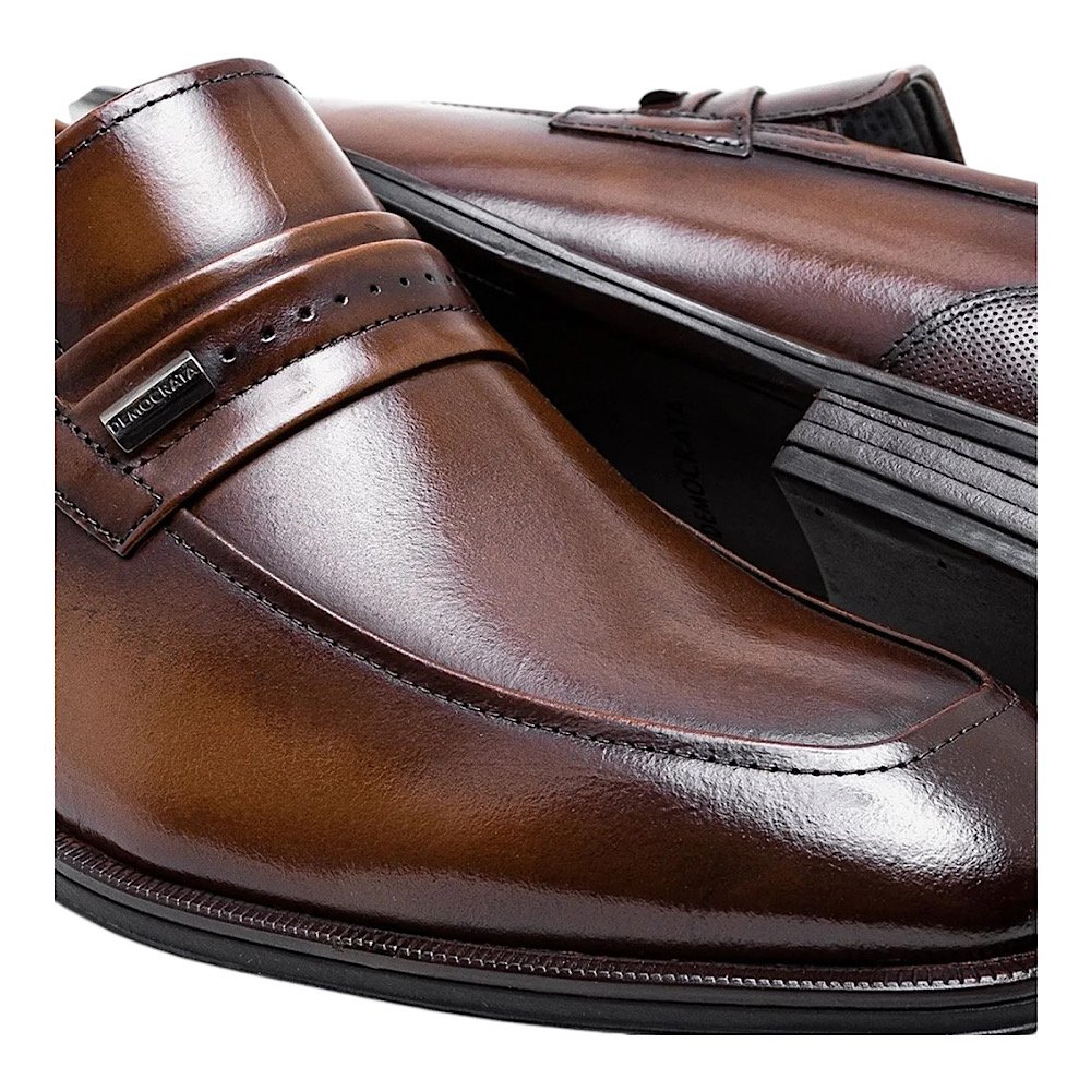 Sapato Democrata Metropolitan Clooney 495104 Marrom Tan Marrom 3