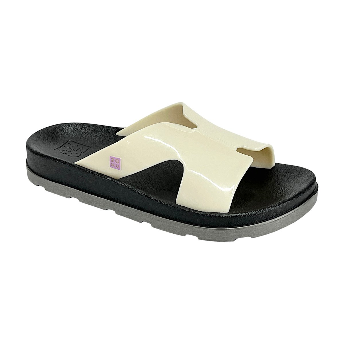 Tamanco Zaxy Daily Slide Infantil 19153 Off White